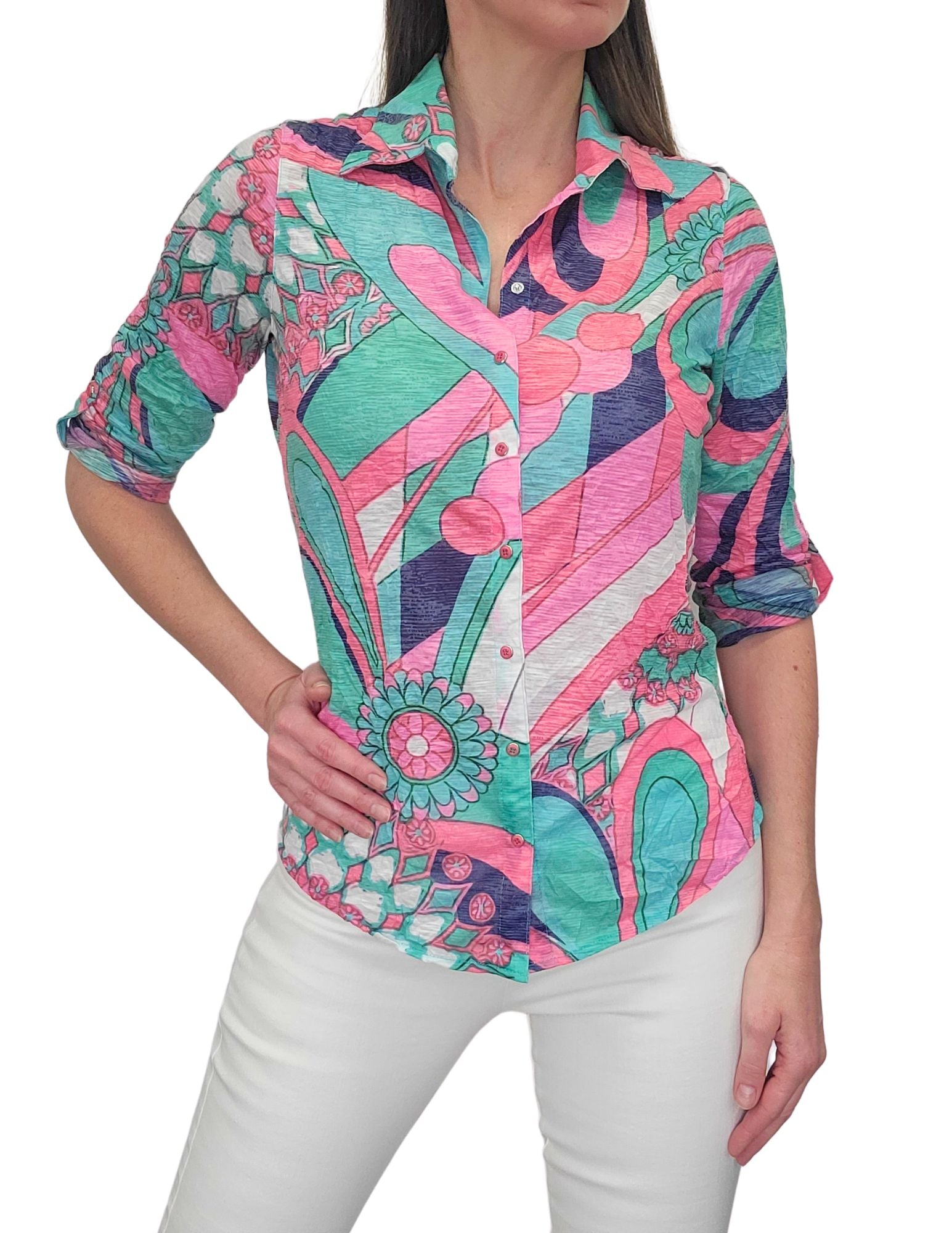 Crushed 'Lily' Shirt