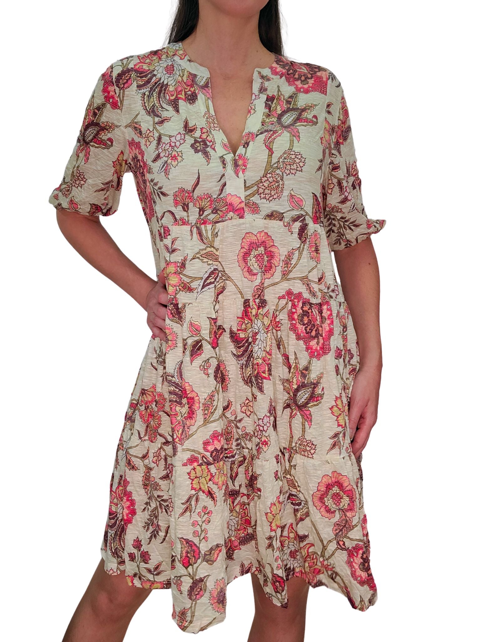 Crushed Sugar 2-Tier Dress