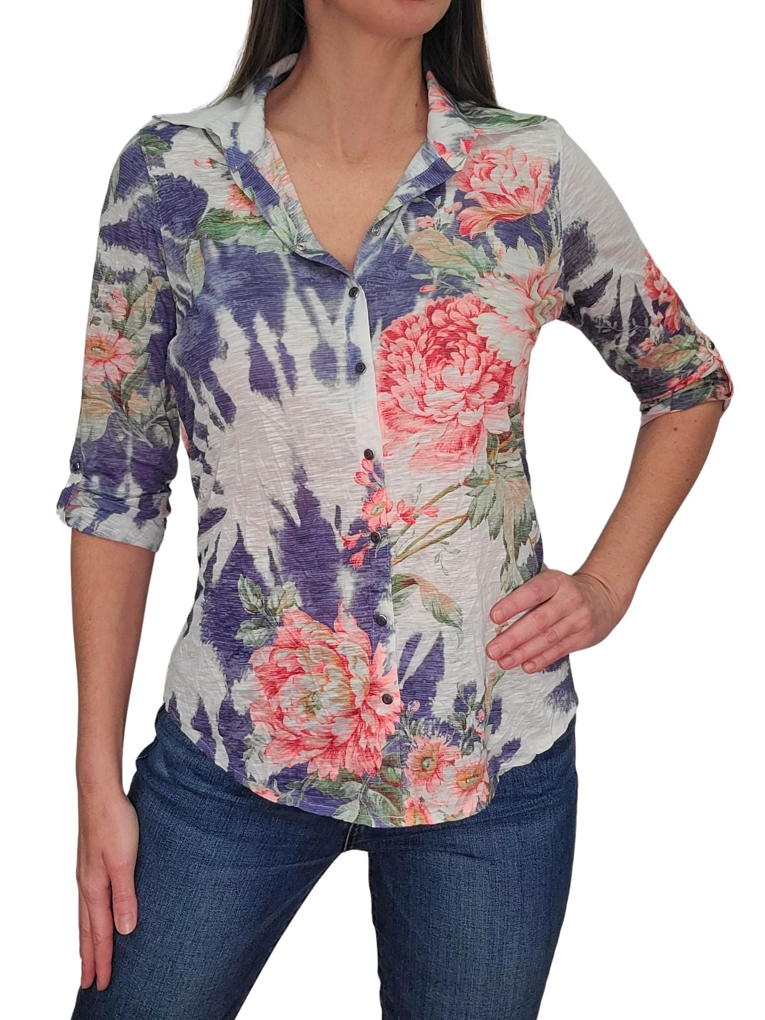 Crushed Ink Shirt - Ready to ship