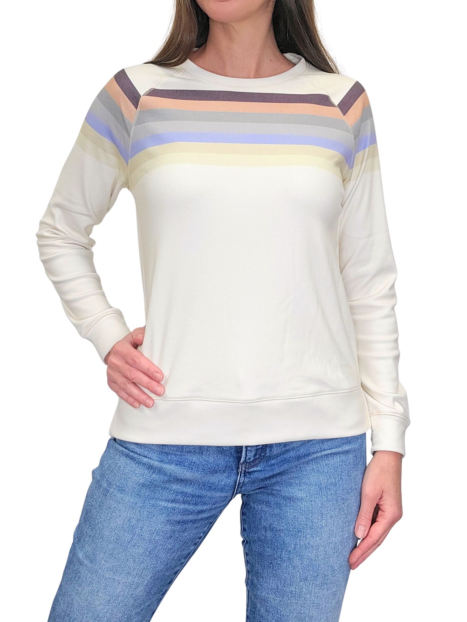 'Sky' Raglan Sweatshirt - Final Sale (Slight Imperfections)