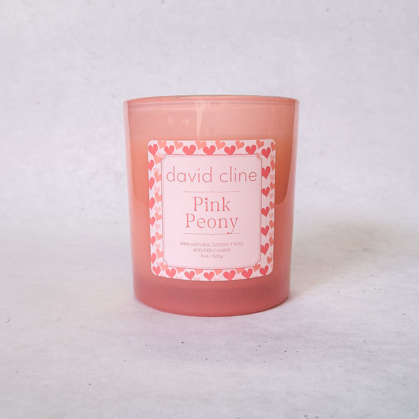 Pink Peony Scented Candle