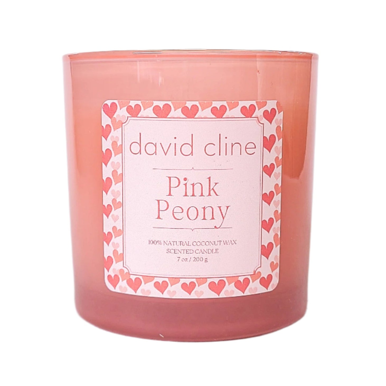 Pink Peony Scented Candle