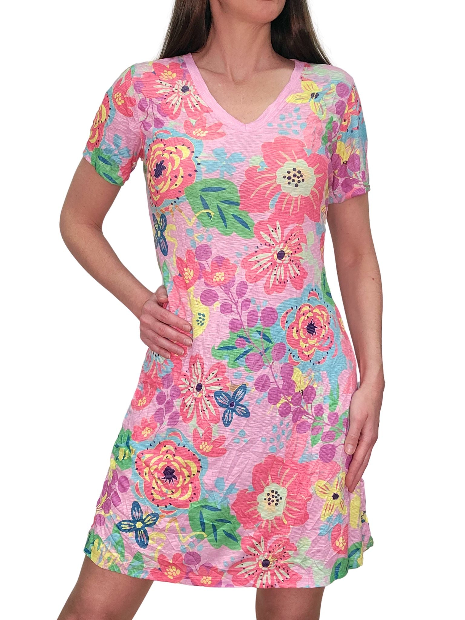 Crushed Bright Dress