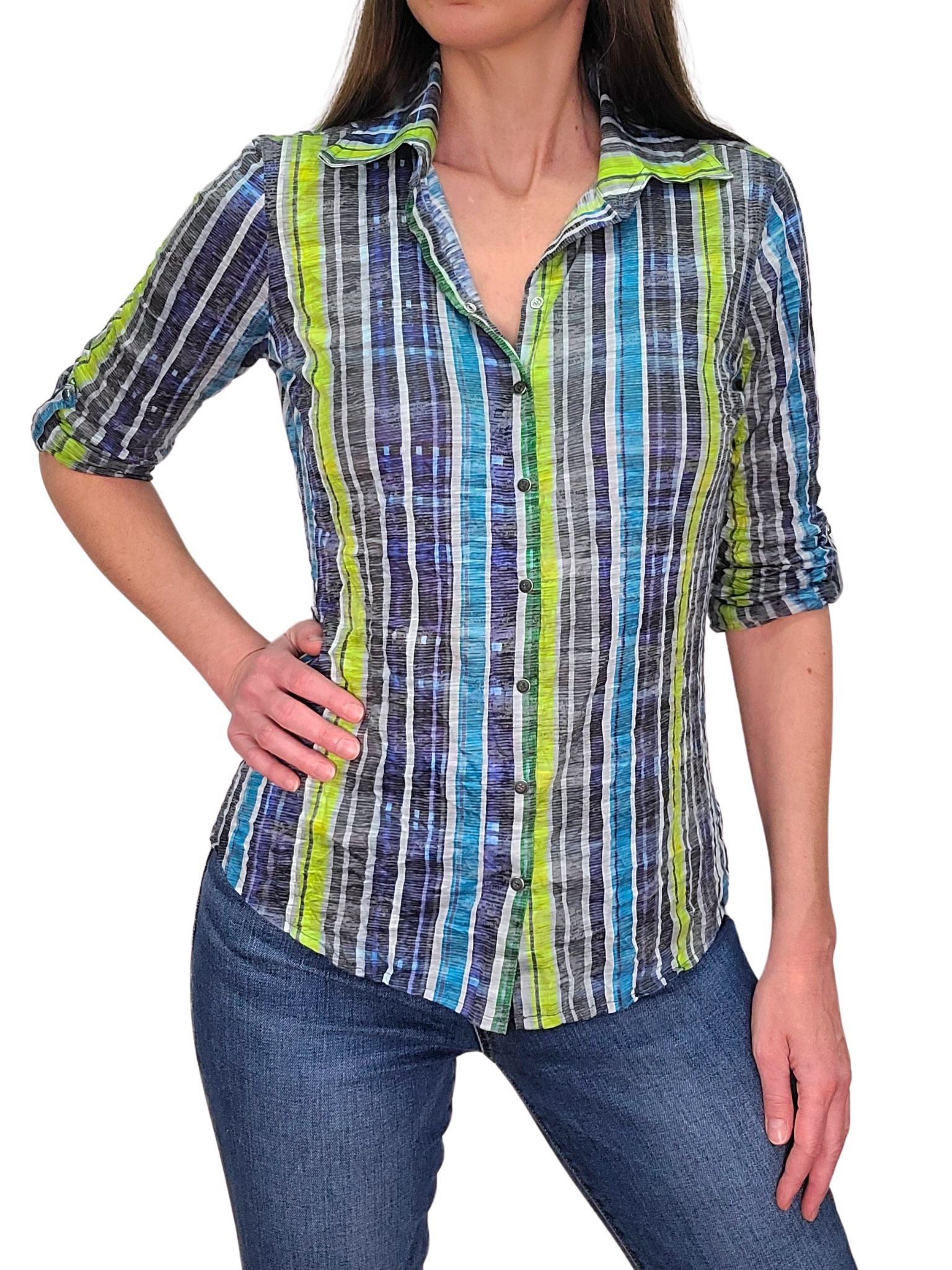 Crushed Cobalt Shirt