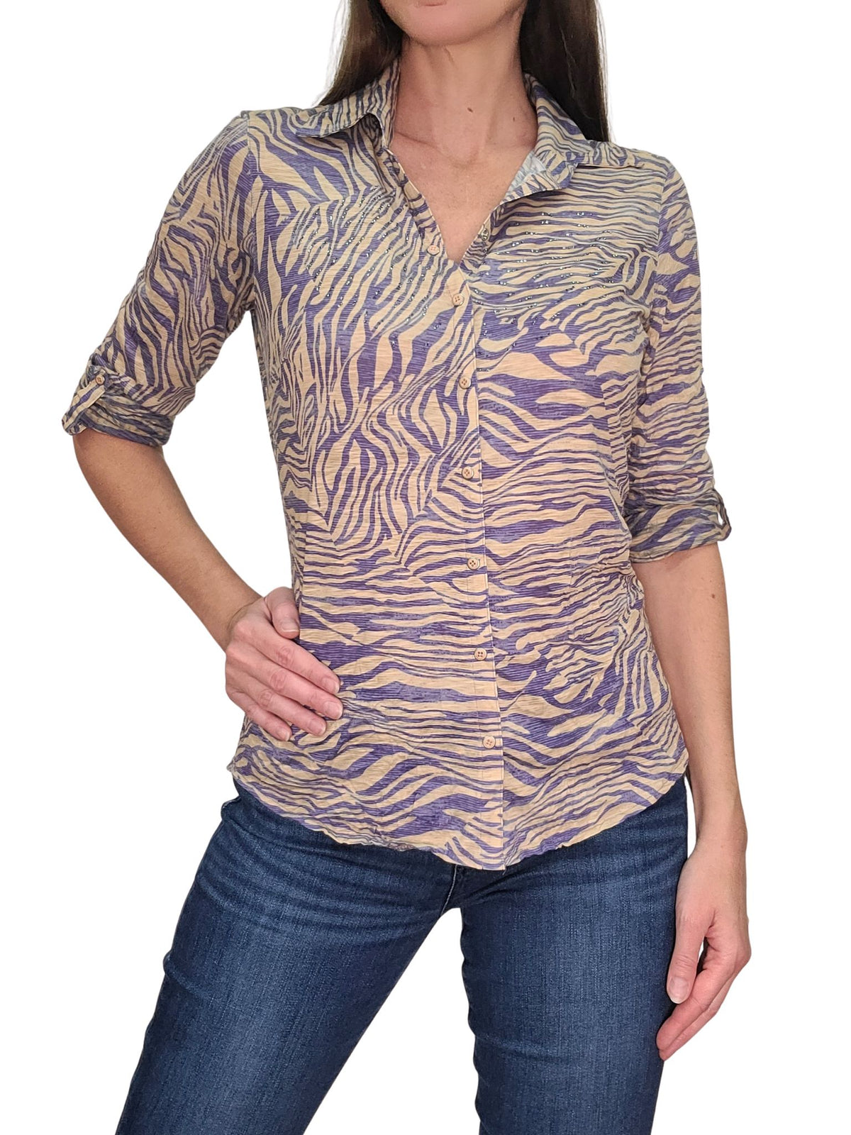 Crushed 'Plum' Shirt