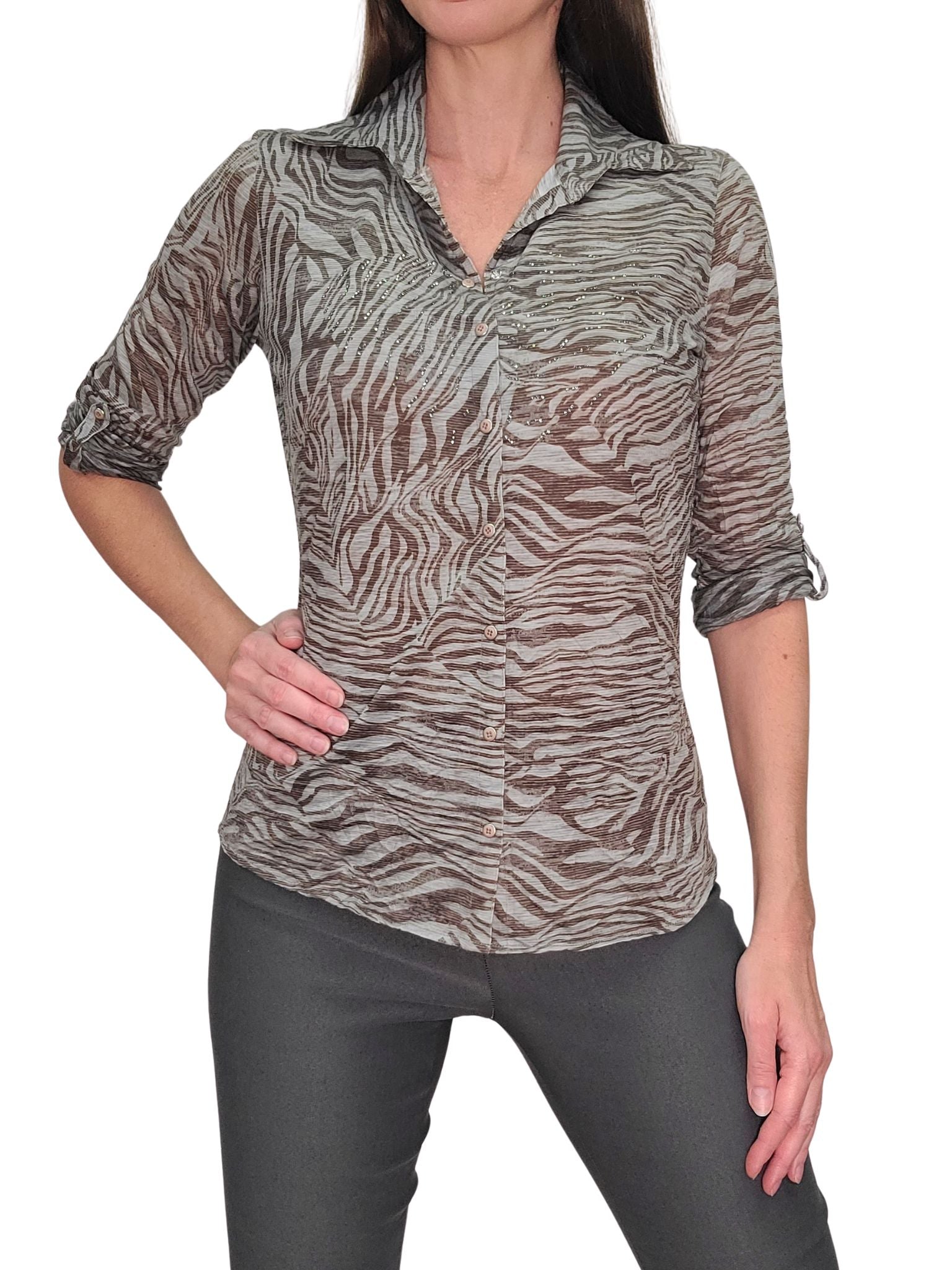 Crushed 'Sterling' Shirt