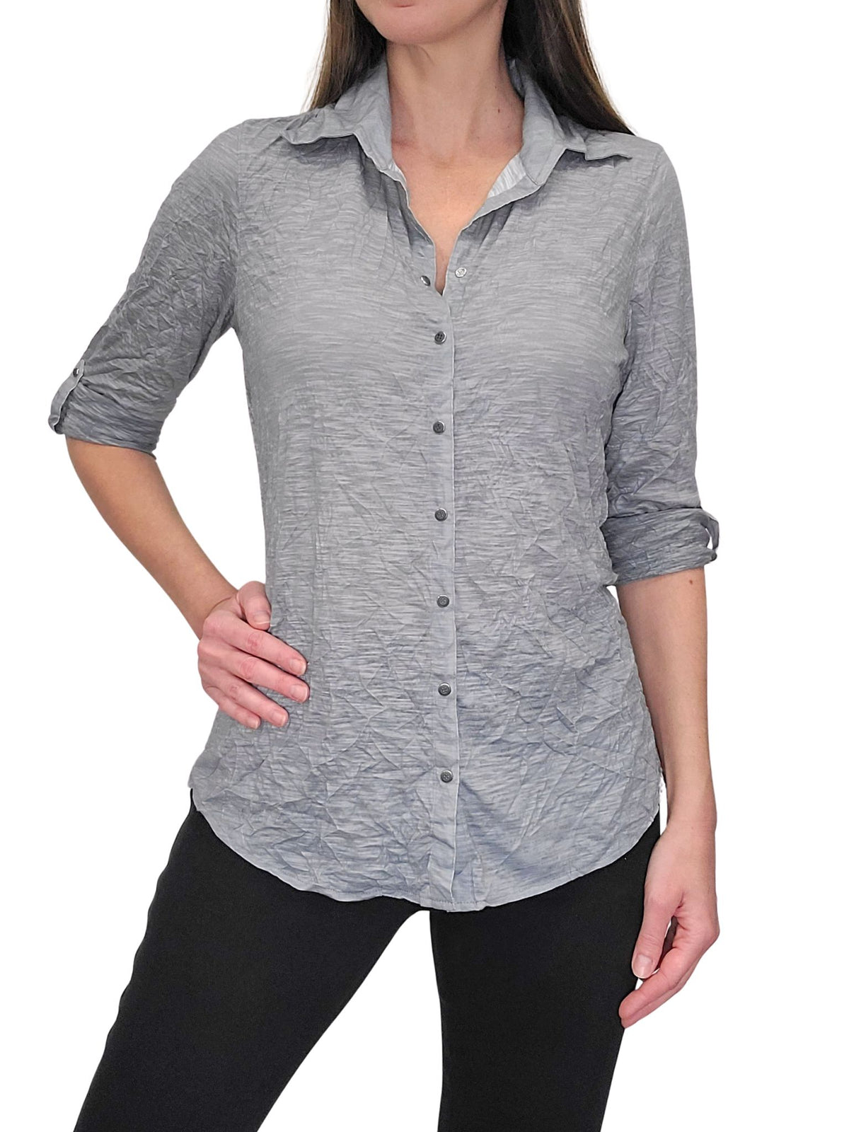 Crushed 'Silver' Shirt