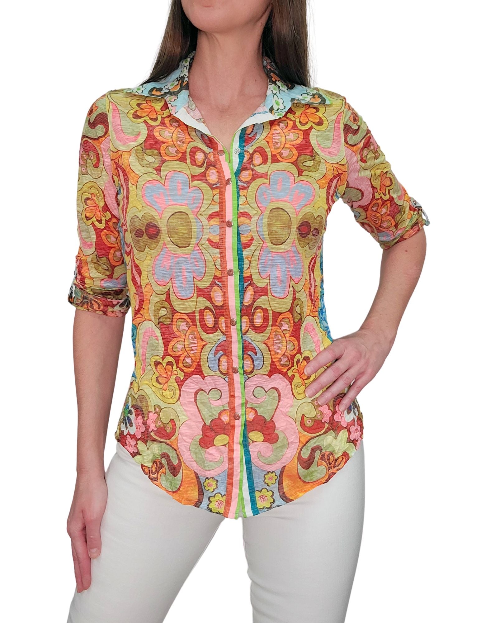 Crushed 'Citrus' Shirt