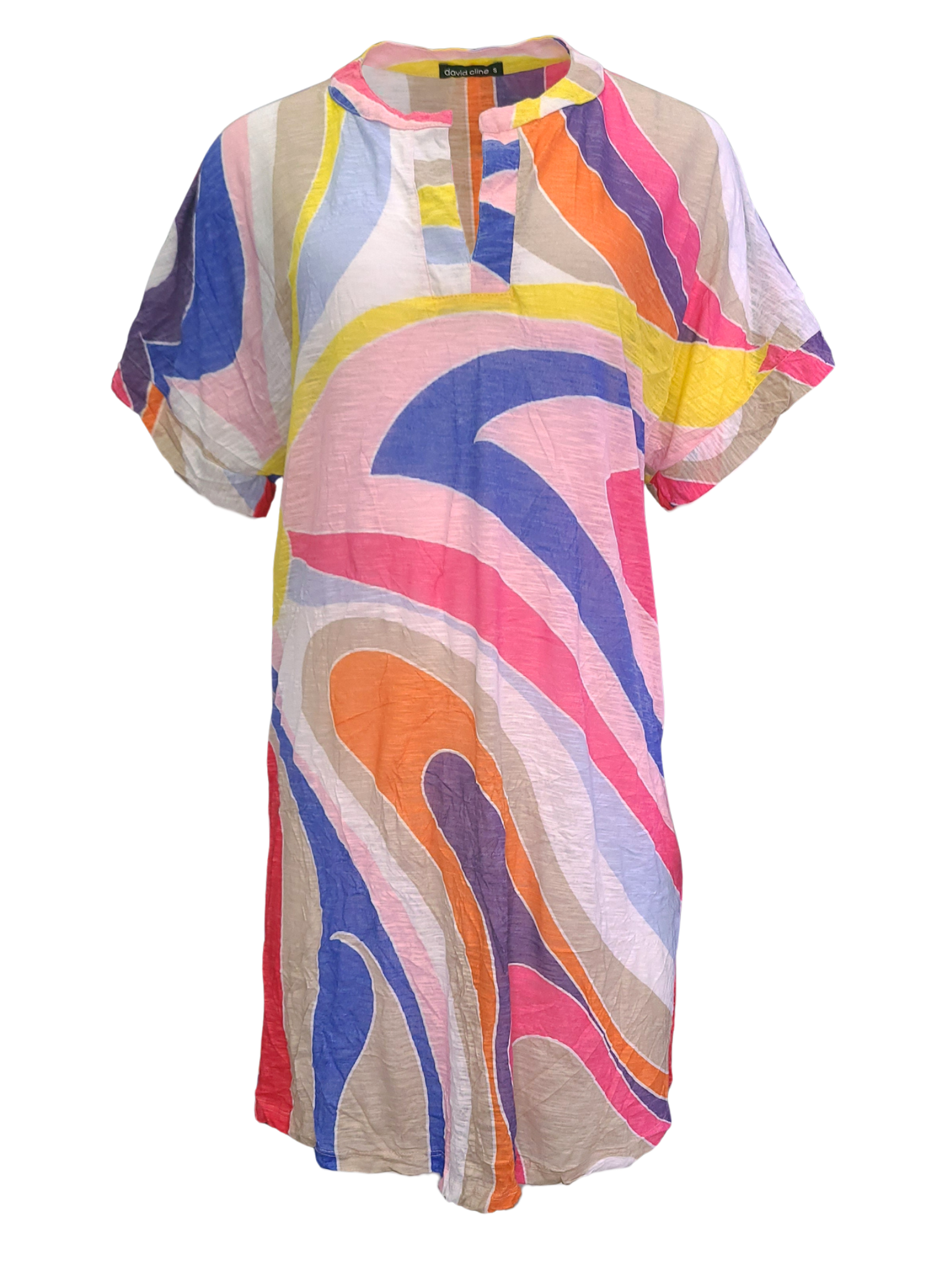 Crushed 'Fiesta' Shift Dress