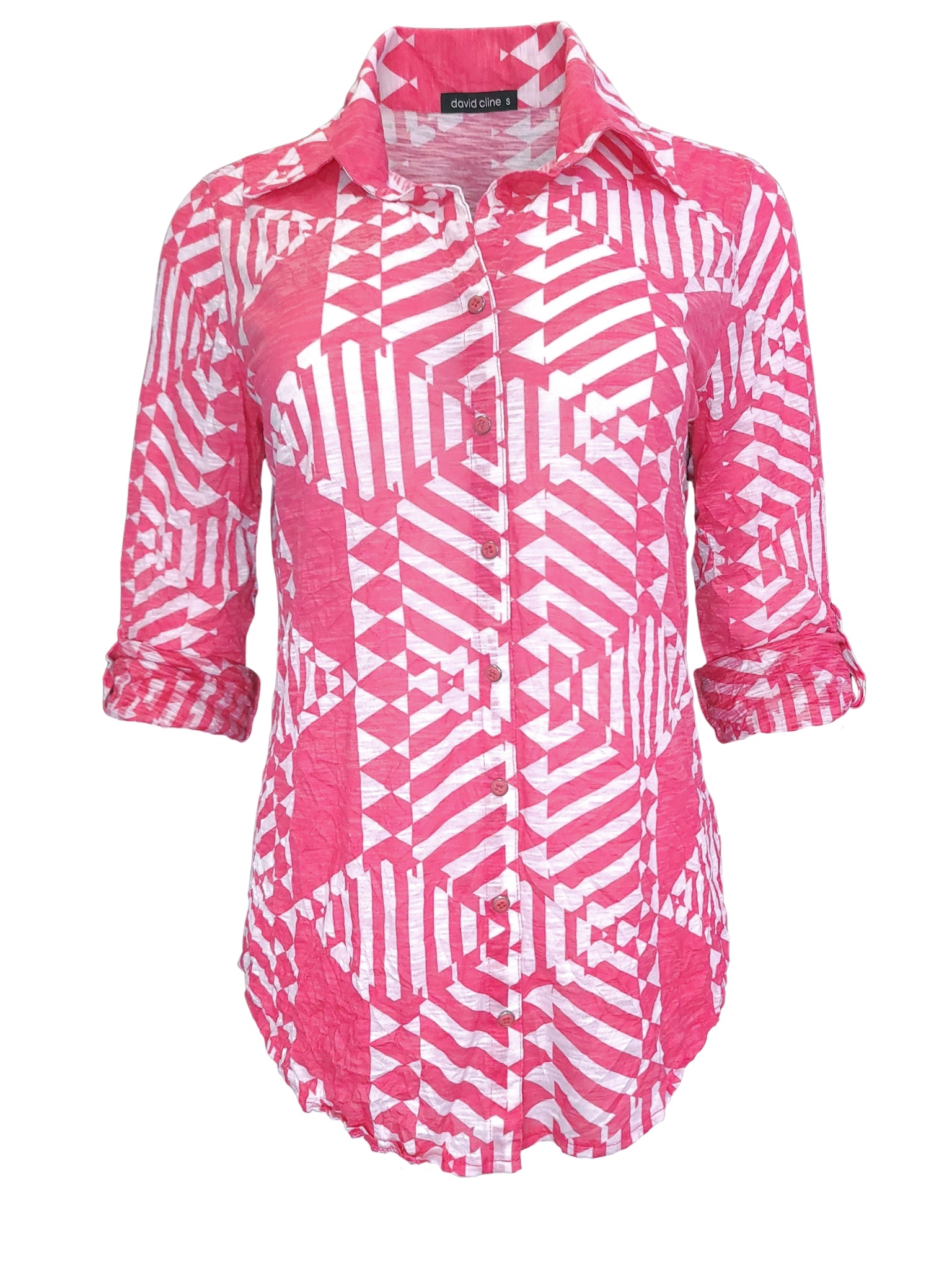 Crushed 'Coral' Shirt