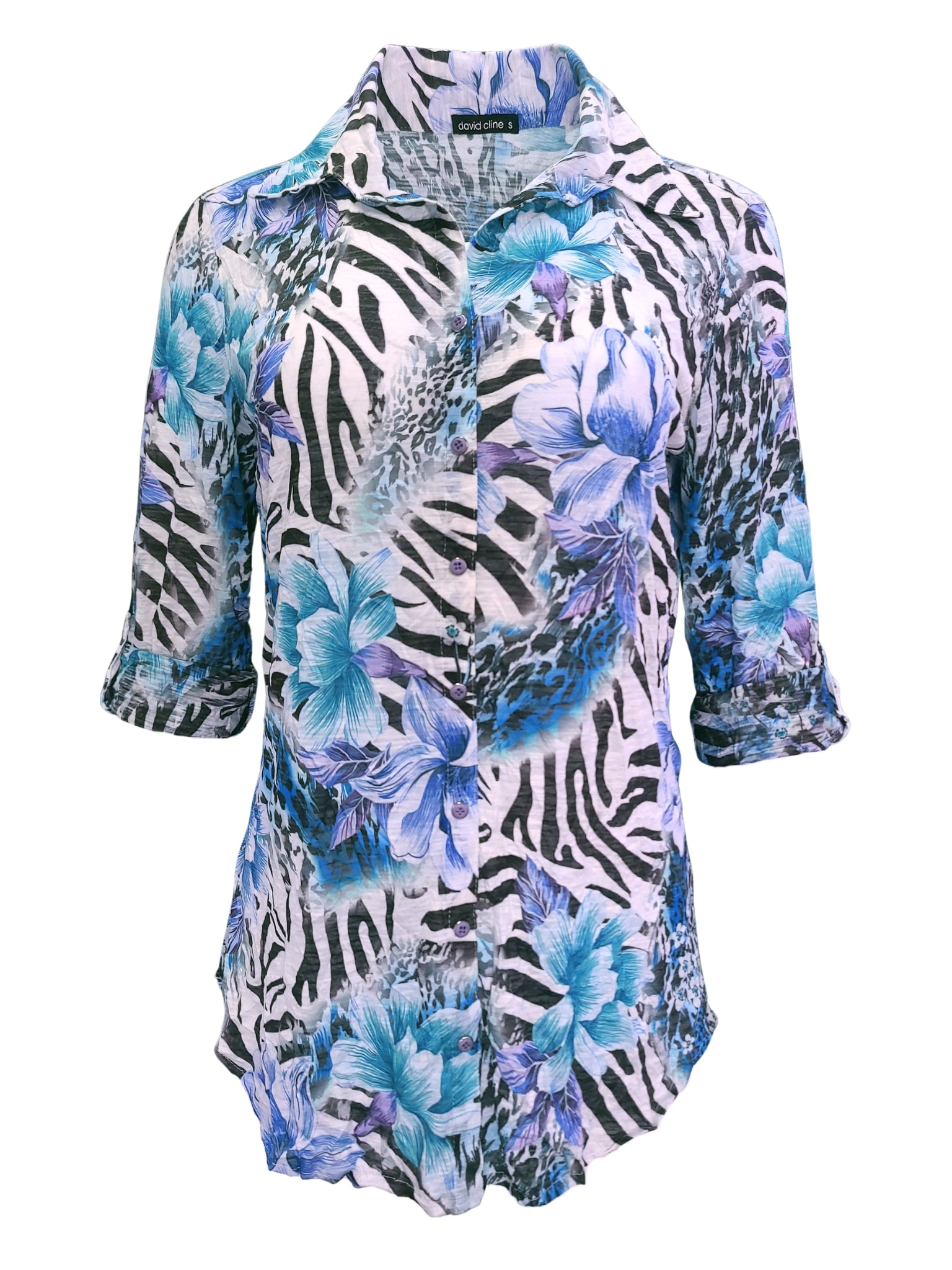 Crushed 'Zebra' Shirt