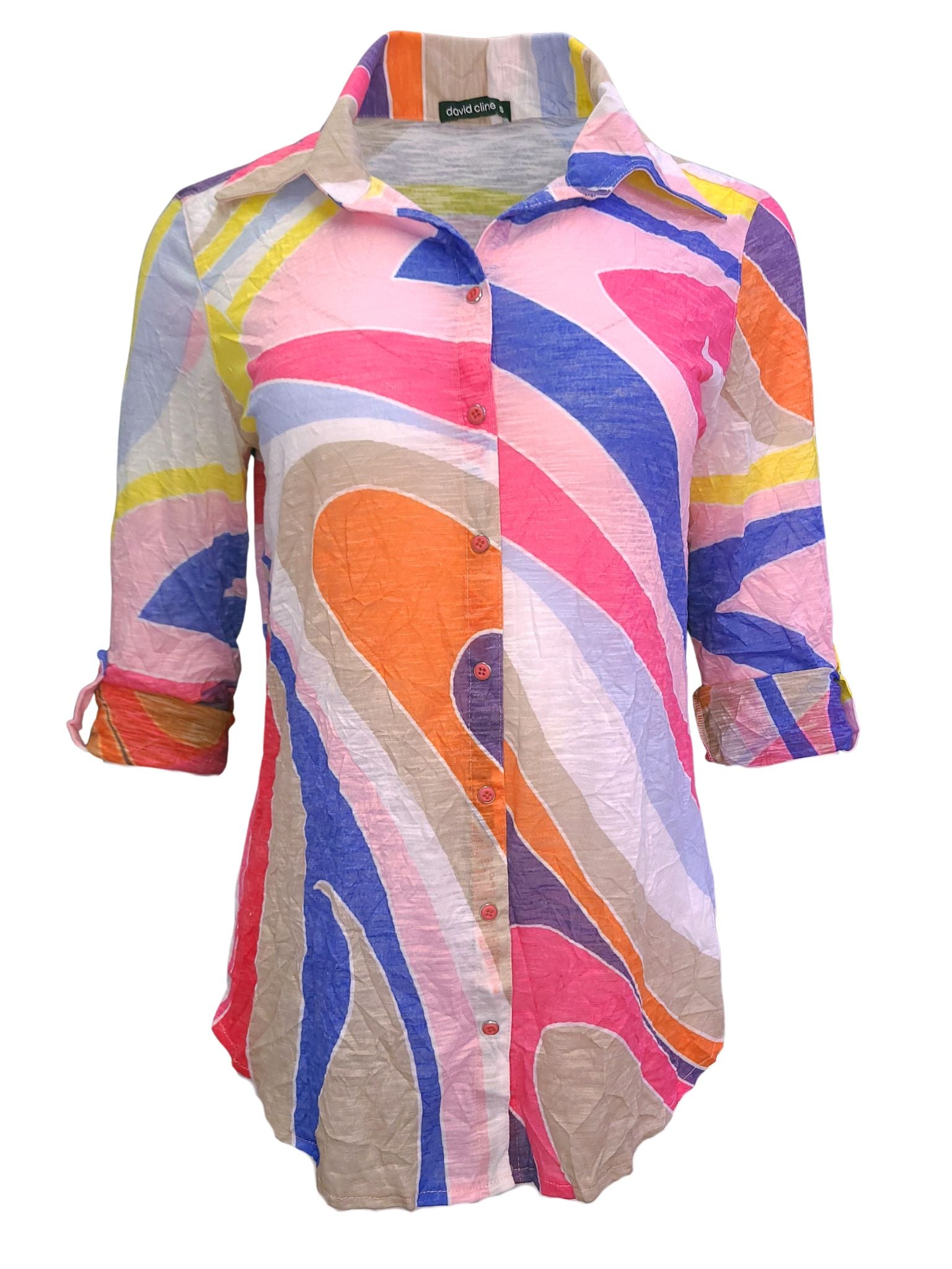 Crushed 'Fiesta' Shirt