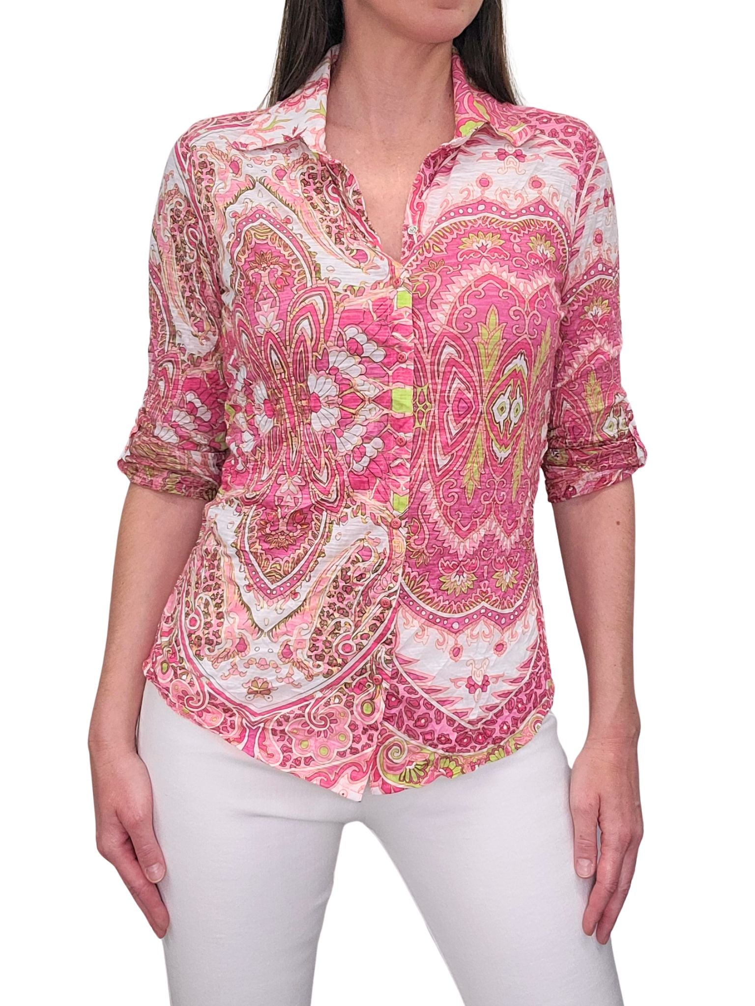 Crushed 'Peony' Shirt