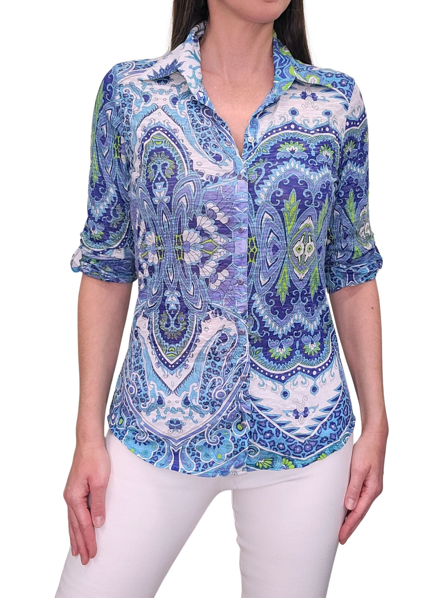 Crushed 'Blues' Shirt
