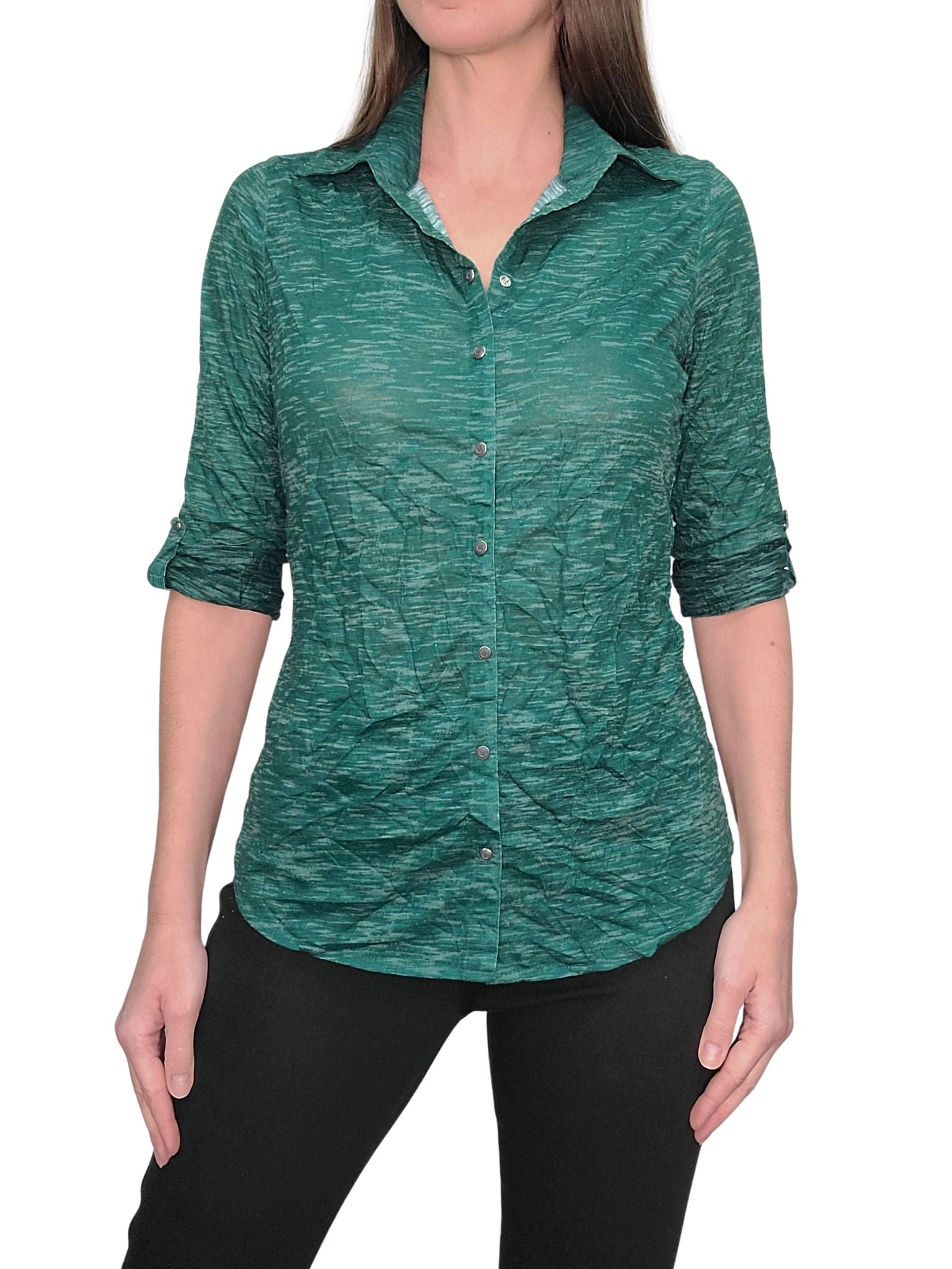 Crushed 'Evergreen' Shirt