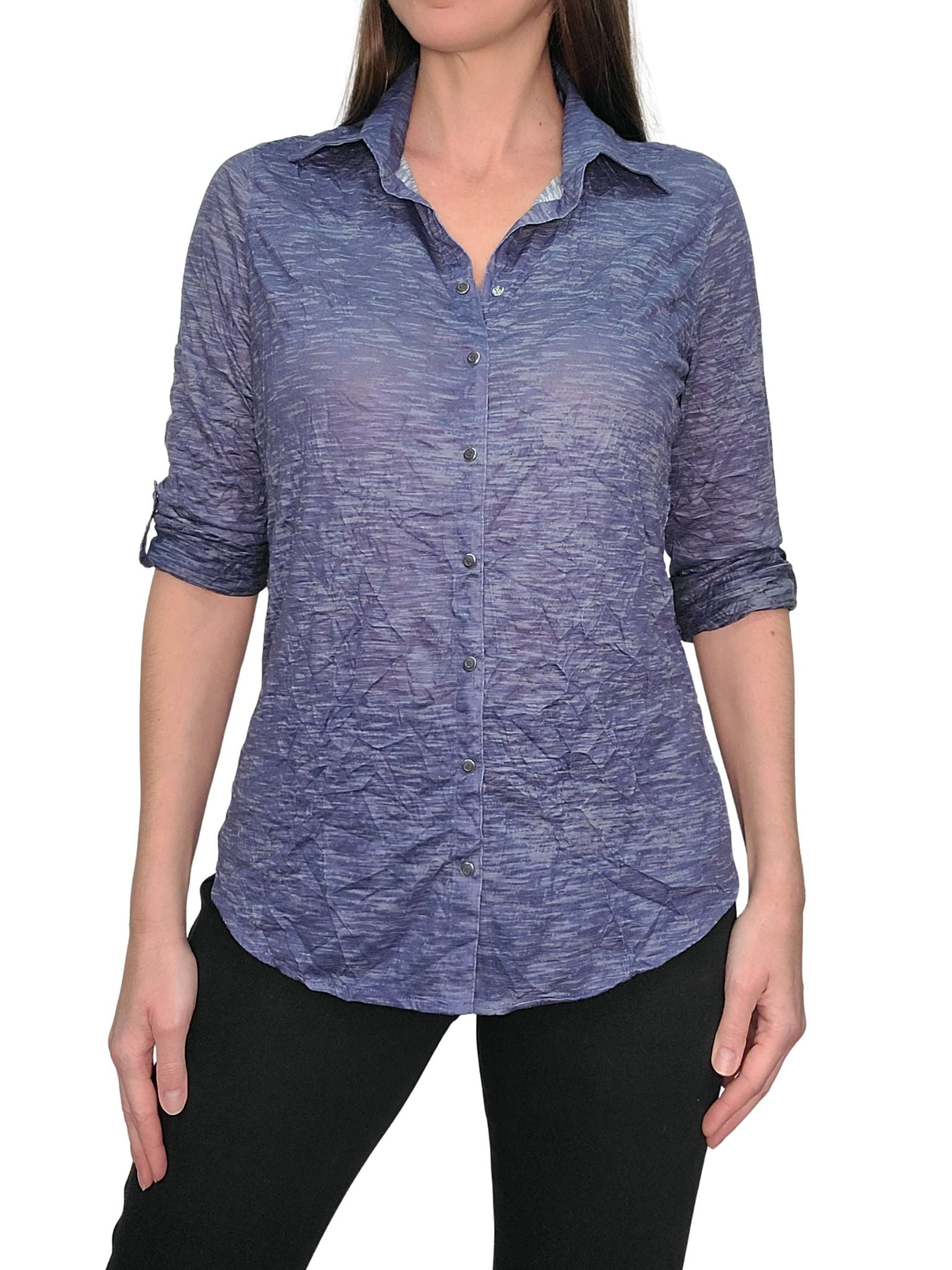 Crushed 'Denim' Shirt