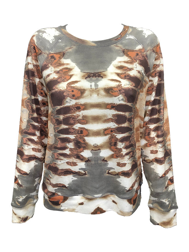 Steel Crew Neck Sweatshirt