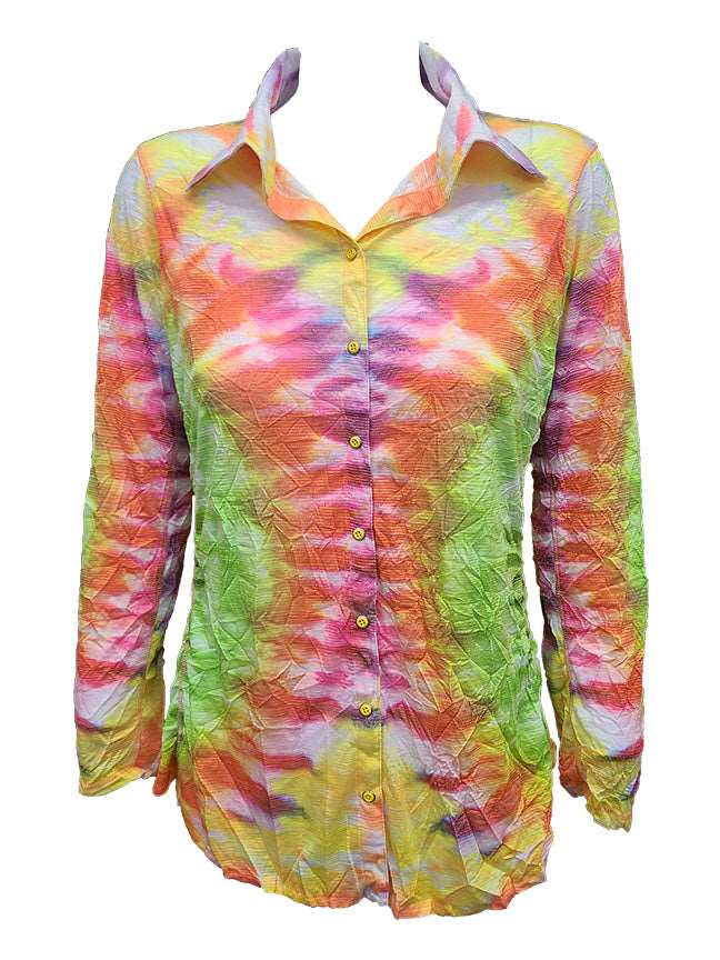 Crushed Long Sleeve Bold Shirt