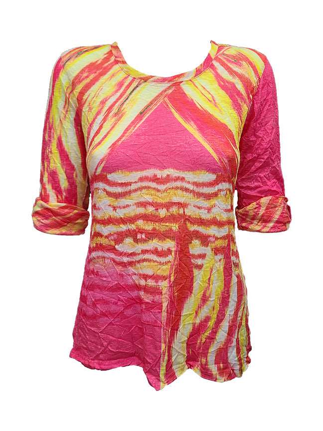 Crushed Hot Crew Neck