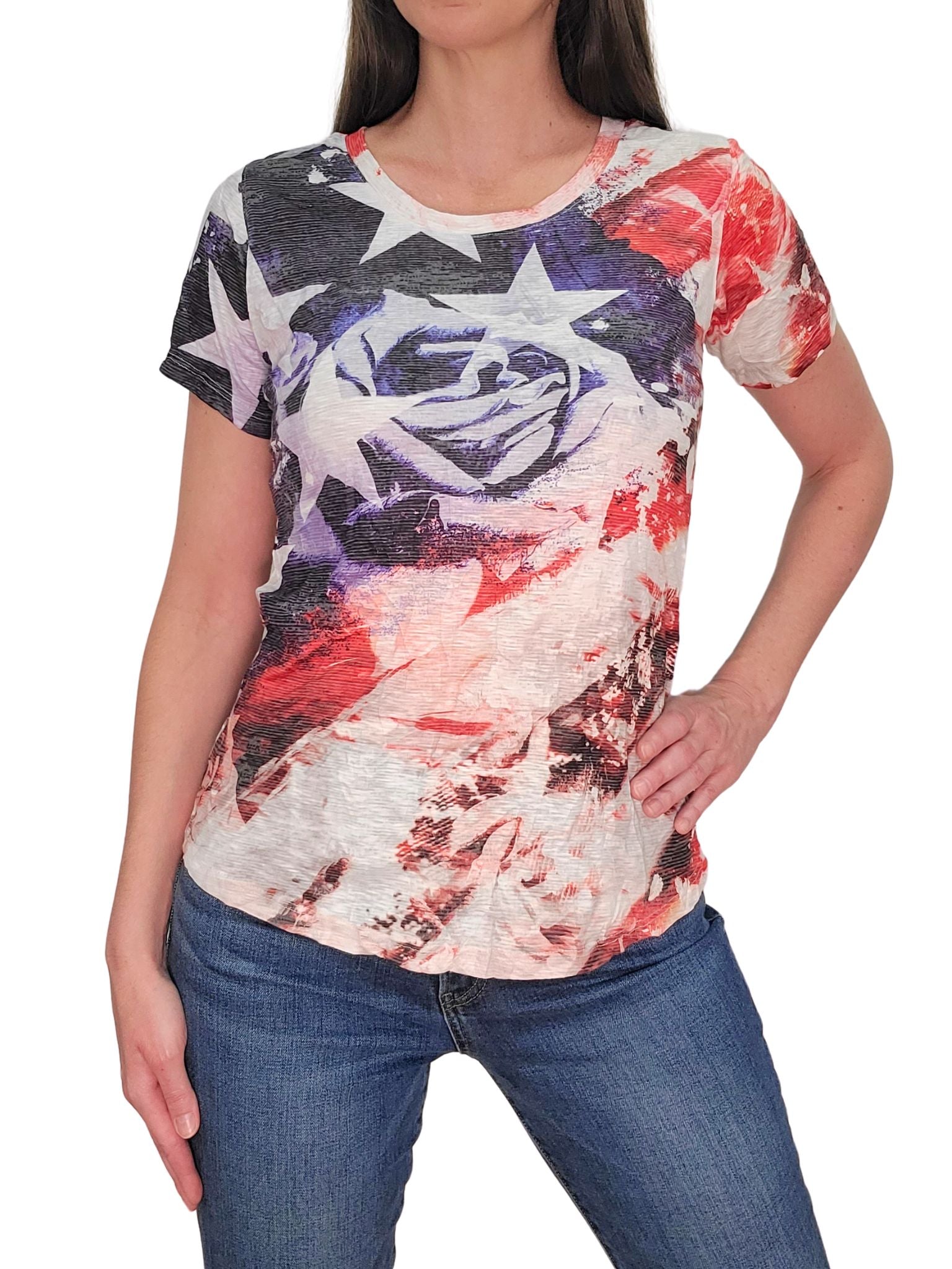 크러쉬드 프리덤 V넥