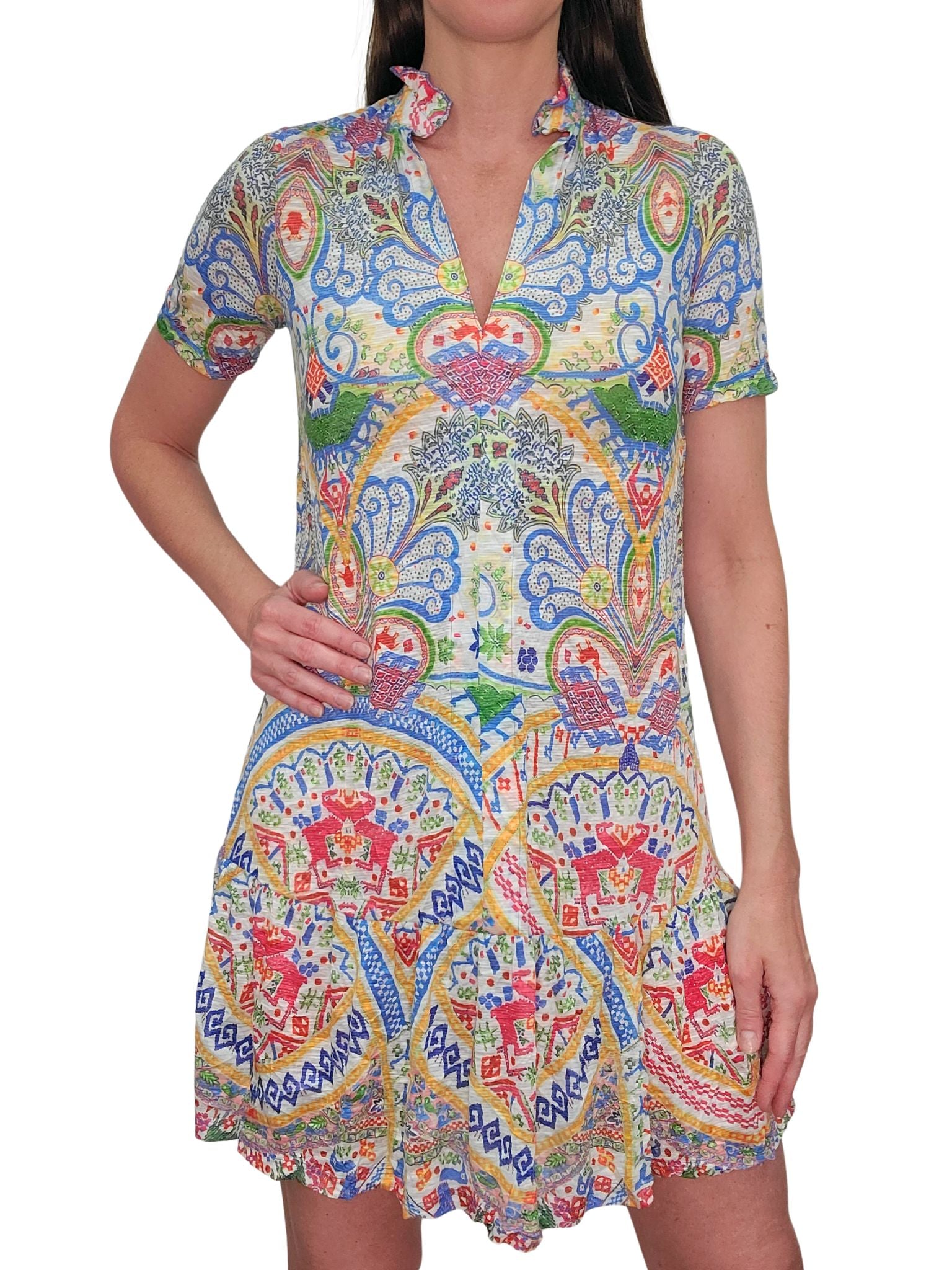 크러쉬드 마우이 2단 드레스