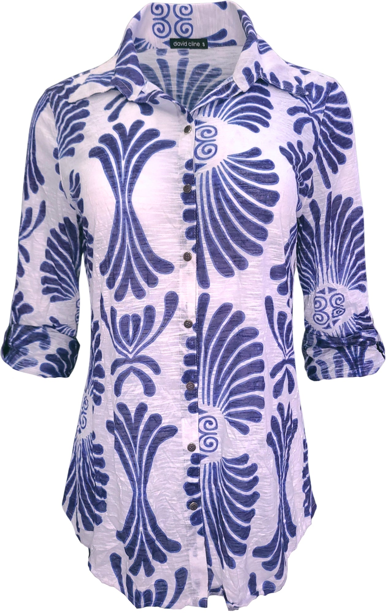 Crushed 'Navy' Shirt