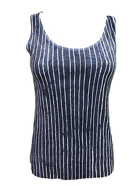 Marineblaues Tanktop